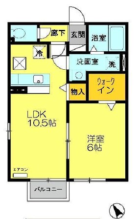 ブルームーンの物件間取画像
